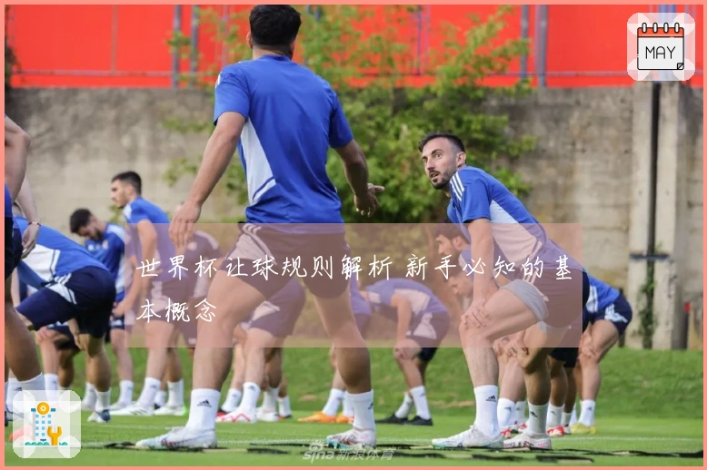 世界杯让球规则解析 新手必知的基本概念