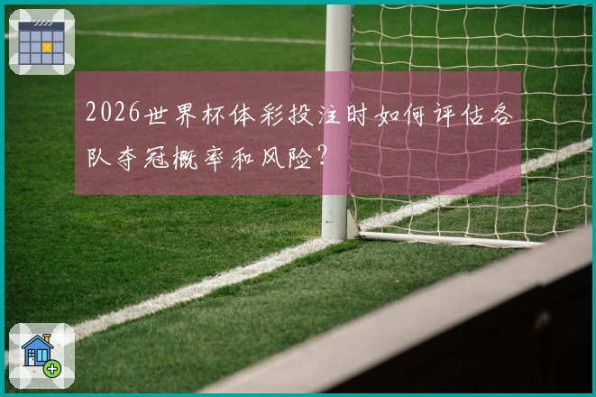 2026世界杯体彩投注时如何评估各队夺冠概率和风险?